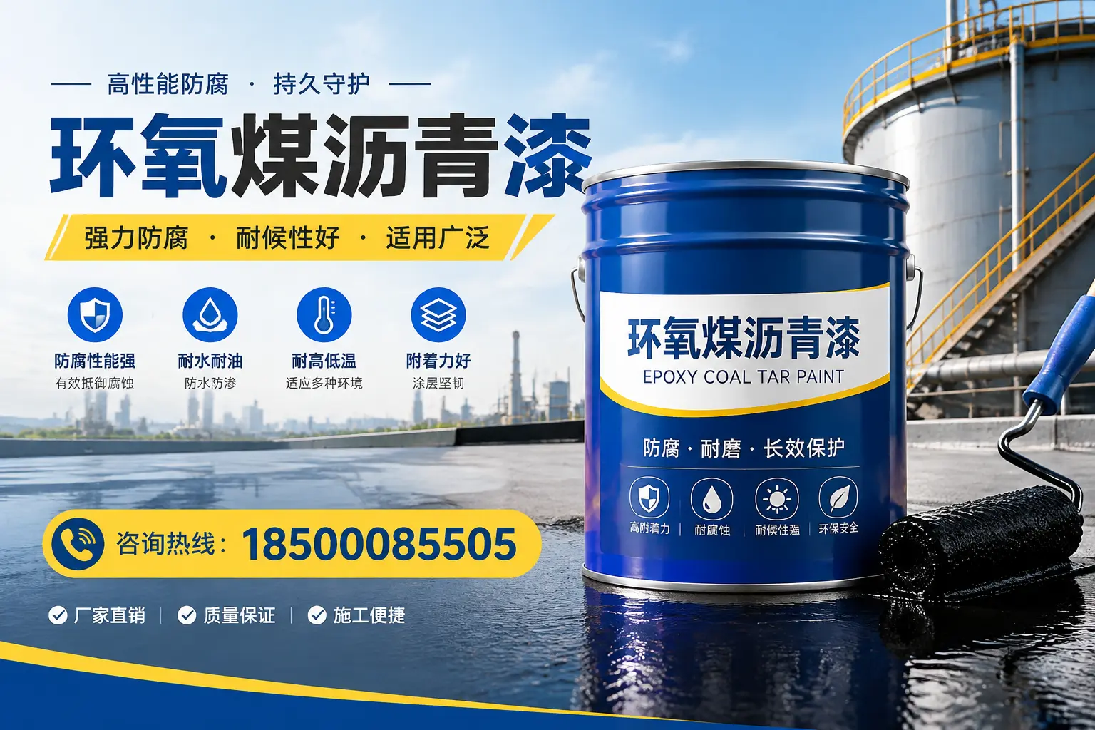 环氧煤沥青漆的储存与运输注意事项，保定企业须知