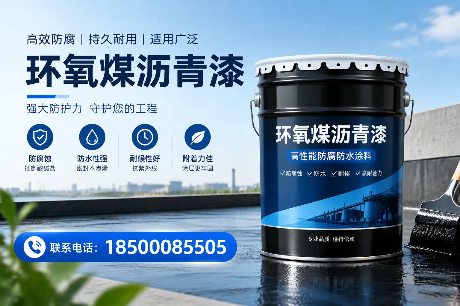 环氧煤沥青漆的施工方法详解,助力保定企业高效完成项目